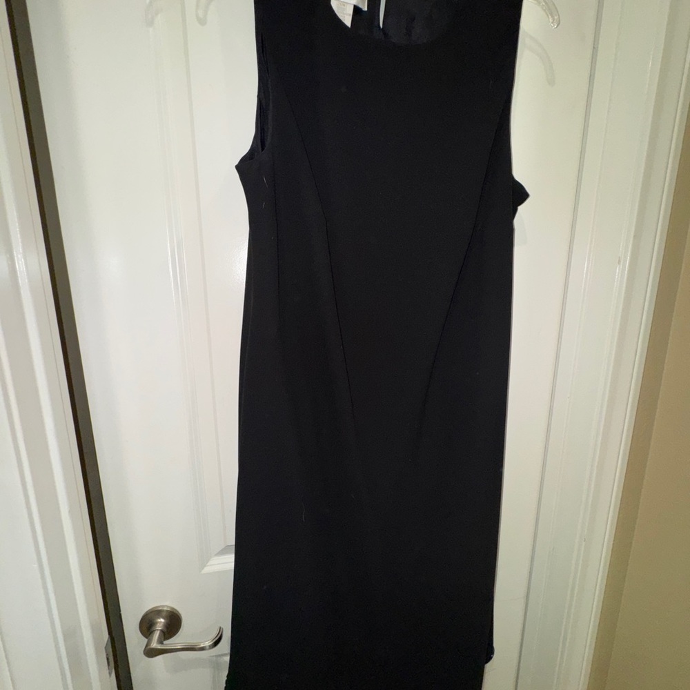 Jones New York Black Sheath Cocktail Dress